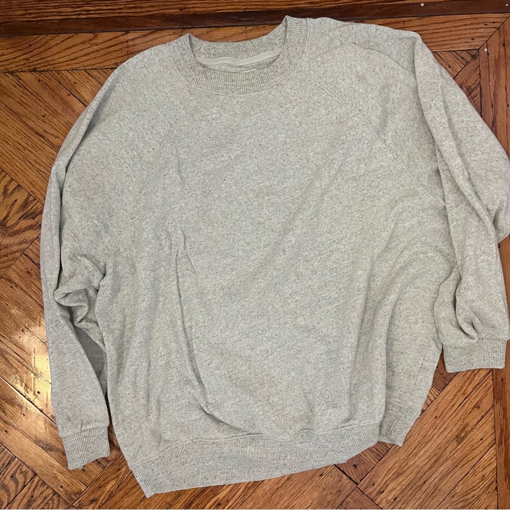 Aerie Oversized Great Crew Neck Sweatshirt
